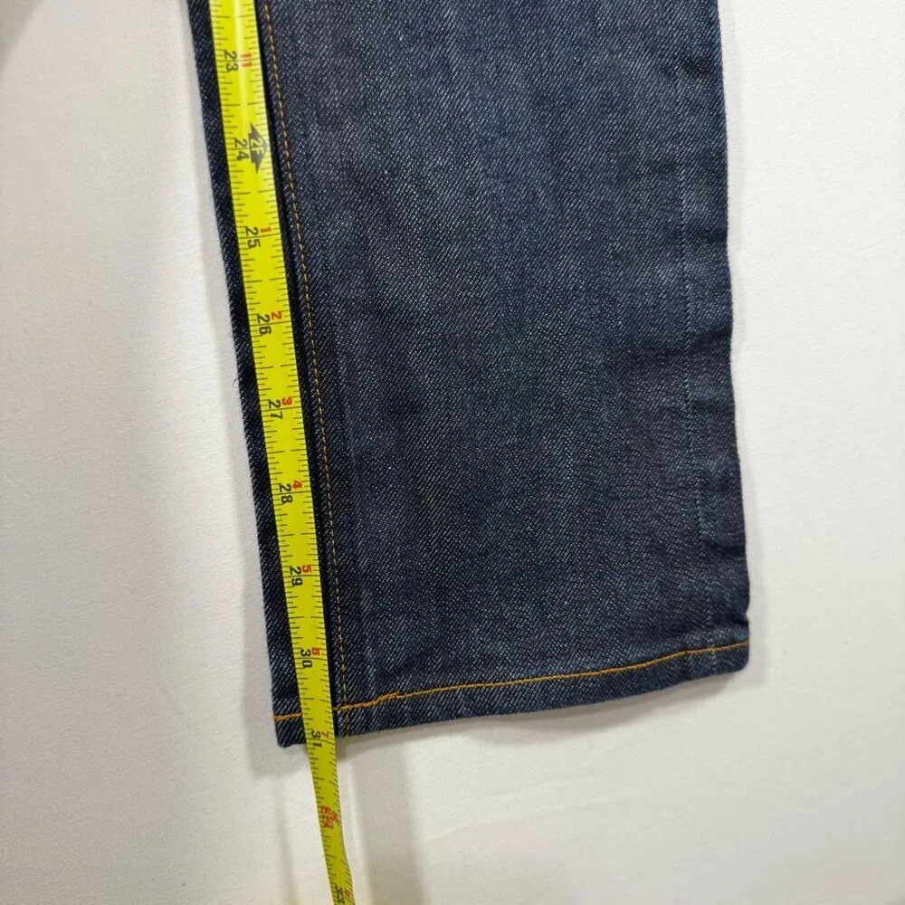 UNIQLO +J J. Jil Sander Selvedge Straight Jeans Women’s 25 Dark Wash Denim
